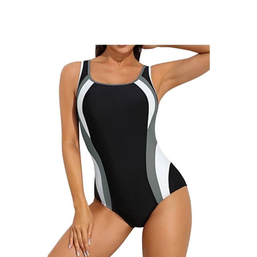 NEW WITH TAGS WOMENS ATTRA CO SPORTS ATHLETIC SWIMSUIT